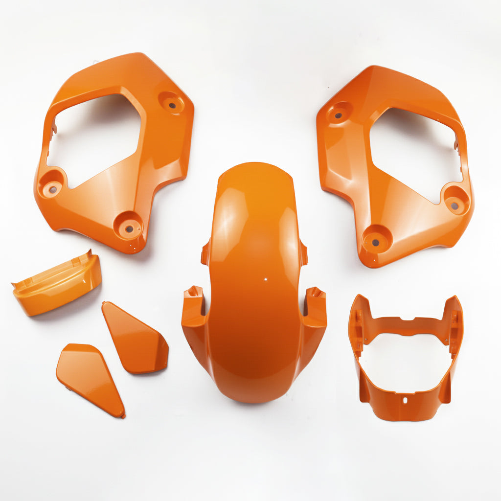 ORANGE PLASTIC PANEL FAIRING & UNDER FAIRING HONDA NEW GROM 125 2021-2024