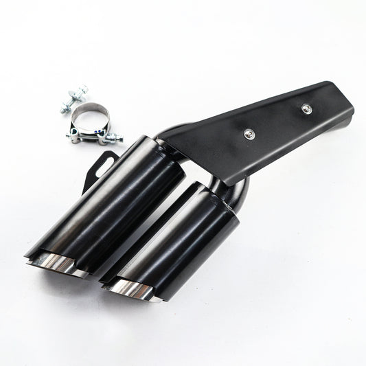 SHORT DOUBLE DUAL EXHAUST PIPE MOUNT SYSTEM MAXNUS HONDA REBEL CMX300 2017-2025