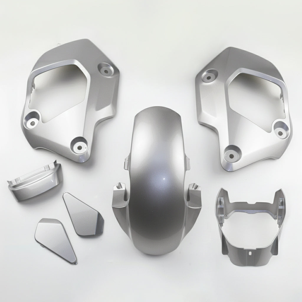 GRAY PLASTIC PANEL FAIRING & UNDER FAIRING HONDA NEW GROM 125 2021-2024