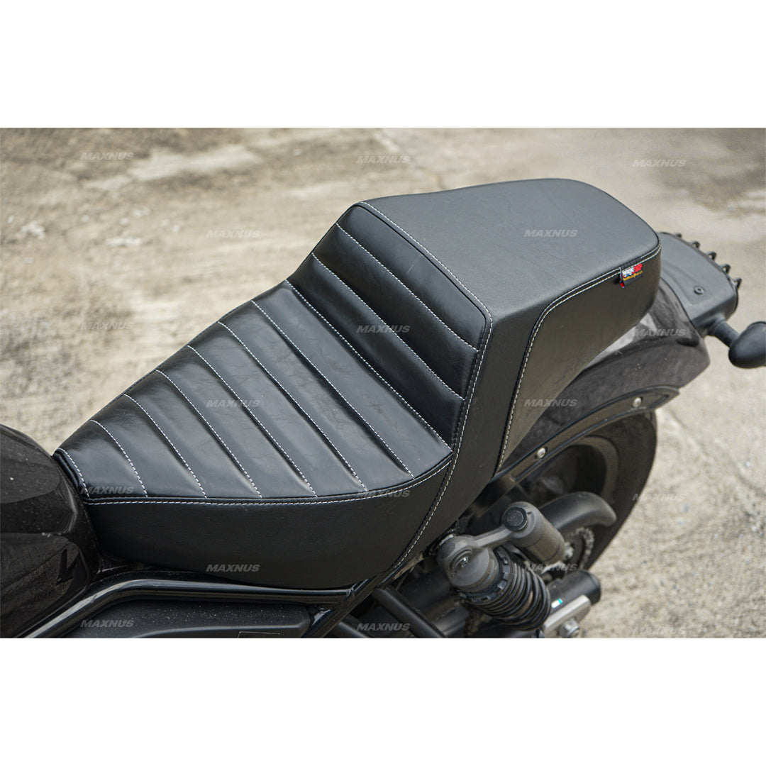 SEAT DOUBLE SADDLE DUAL DRIVER SEATS PAD CUSHION V.3 FOR HONDA REBEL CMX 300&500 2017-2025