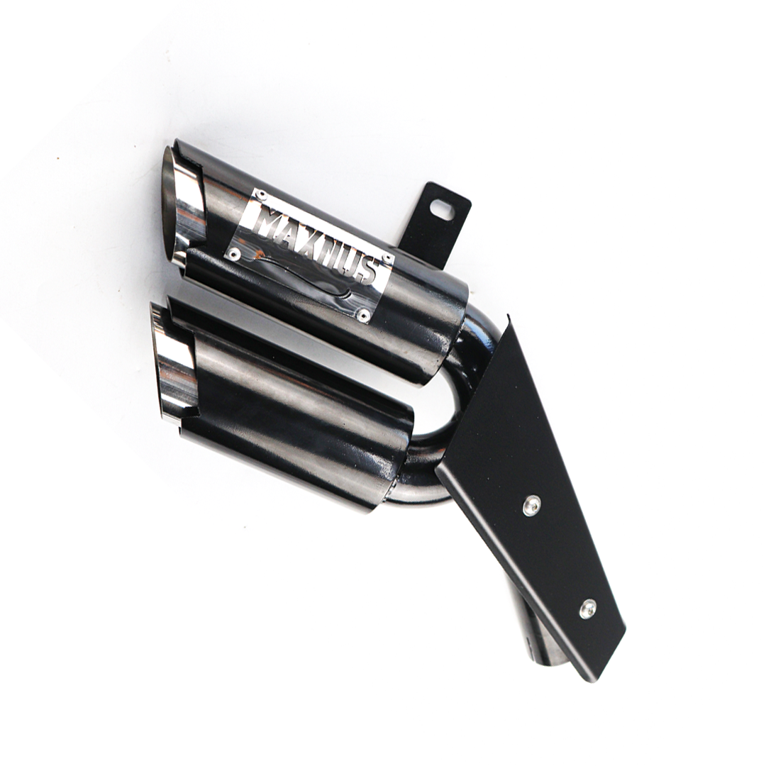 SHORT DOUBLE DUAL EXHAUST PIPE MOUNT SYSTEM MAXNUS HONDA REBEL CMX1100 2021-2025