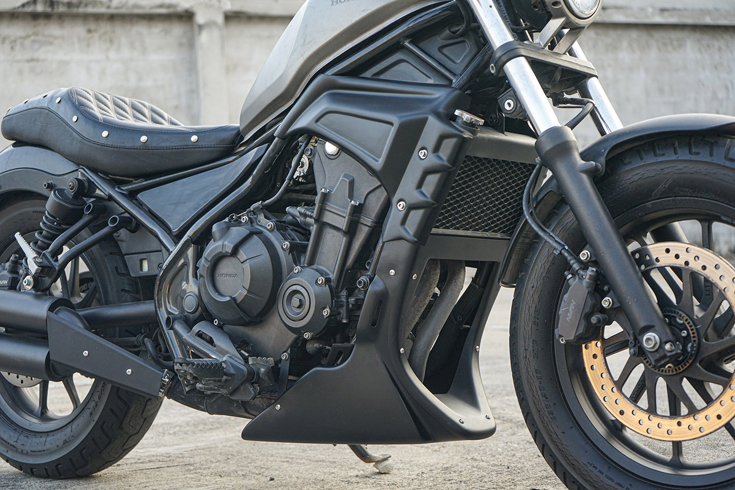 SIDER COVER OF THE ENGING & UNDER FAIRING V.2 For HONDA REBEL CMX 500 2017-2025