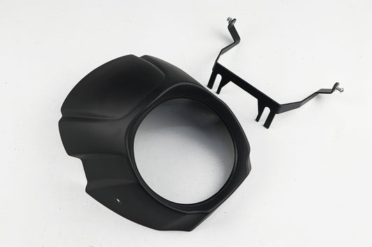 Black Front Windshield Headlight Cover for Honda Rebel 1100 CMX (2021-2025)