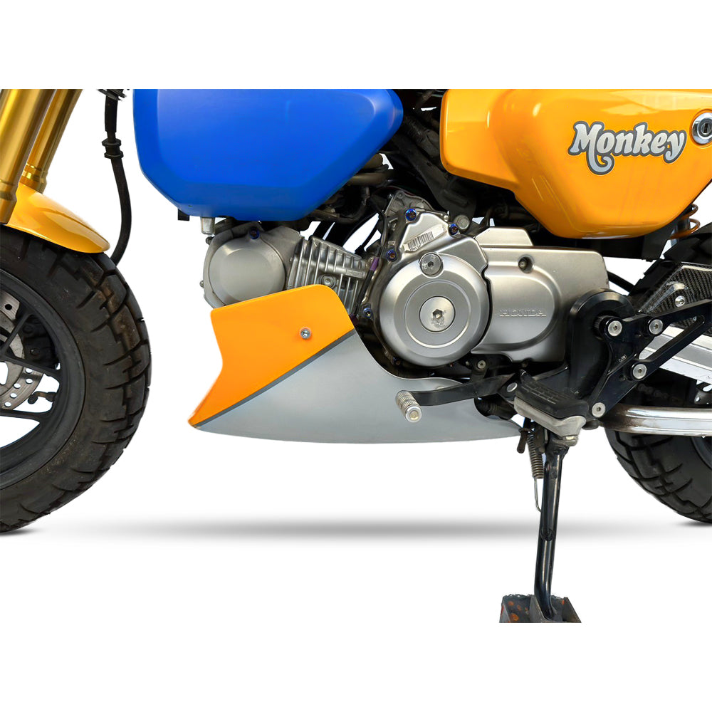 MAXNUS BELLY PAN UNDER FAIRING GUARD TRIM COVER HONDA Z125 MONKEY 125 2022-2025