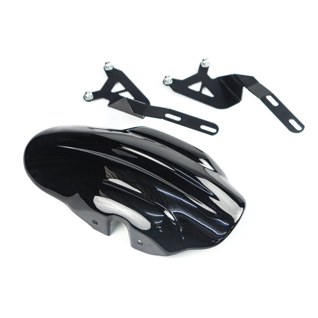 FRONT FENDERS MUDGUARD MAXNUS GLOSS BLACK FIT FOR HONDA DAX 125 ST 125 2023 - 2025
