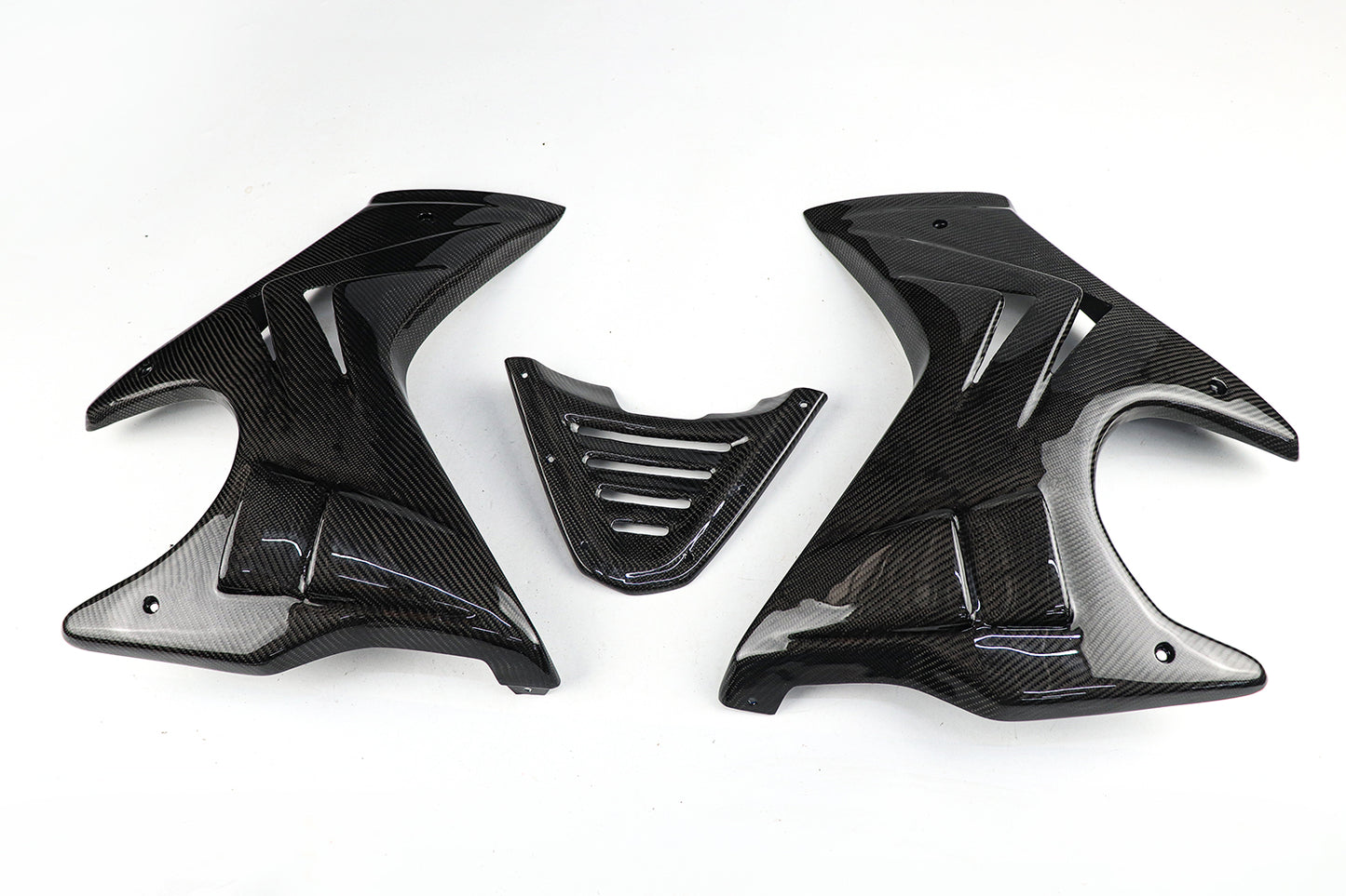 FAIRING BELLY PAN SET SIDE FRAME BODY CARBON MAXNUS FOR HONDA GROM 125 2025