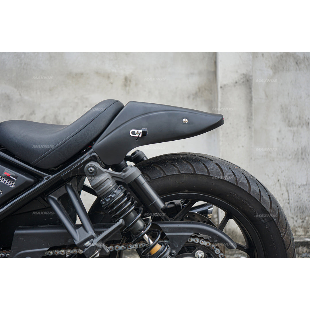 REAR FENDER FAIRING MUD GUARD LED BLACK FOR HONDA REBEL CMX 1100 2021-2025