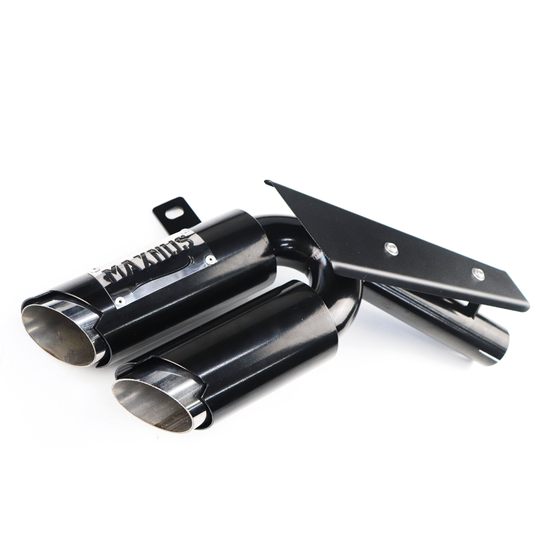 SHORT DOUBLE DUAL EXHAUST PIPE MOUNT SYSTEM MAXNUS HONDA REBEL CMX1100 2021-2025