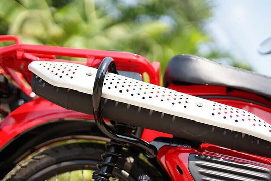 EXHAUST GUARD SLIDER SHIELD PIPE FIT FOR HONDA CT125 TRAIL125 HUNTER 2020-2025