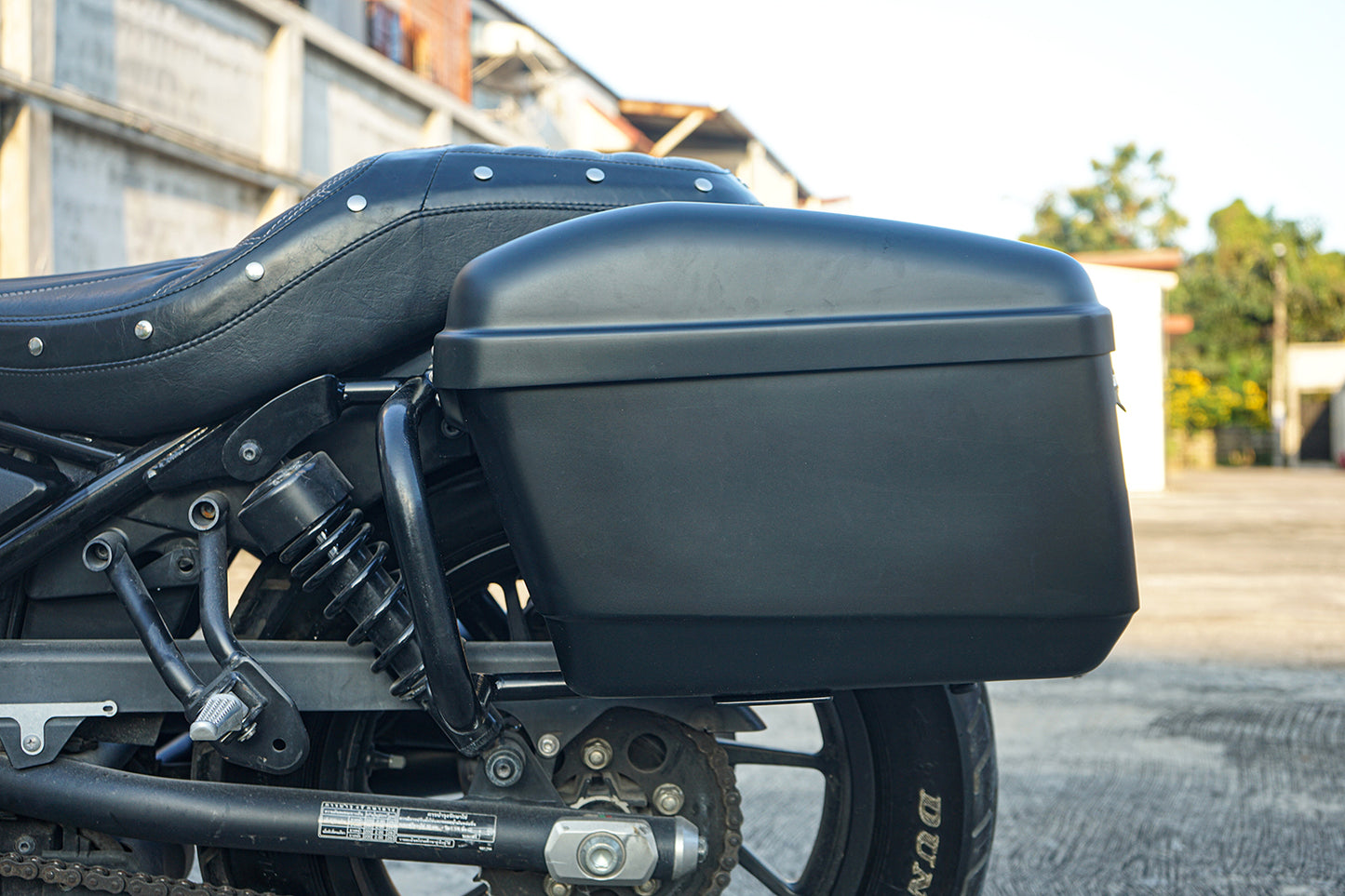 REAR RACK BOX BAG LUGGAGE CARRY LH+RH WITH FOR HONDA REBEL 300&500 2017-2025