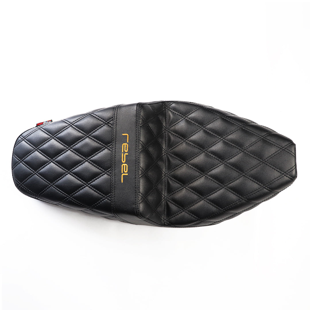SEAT DOUBLE SADDLE DUAL DRIVER SEATS PAD CUSHION V.14 FOR HONDA REBEL CMX 1100 2021-2025