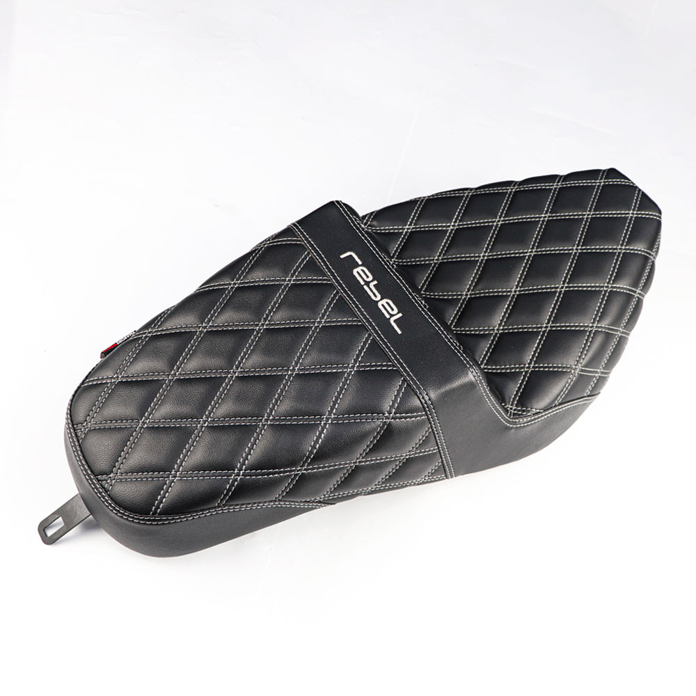 SEAT DOUBLE SADDLE DUAL DRIVER SEATS PAD CUSHION V.3 FOR HONDA REBEL CMX 1100 2021-2025