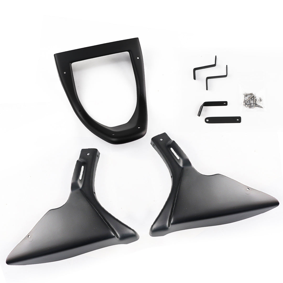 BLACK UNDER FAIRING COVER BELLY PAN ENGINE FOR HONDA REBEL CMX 500 2017-2024