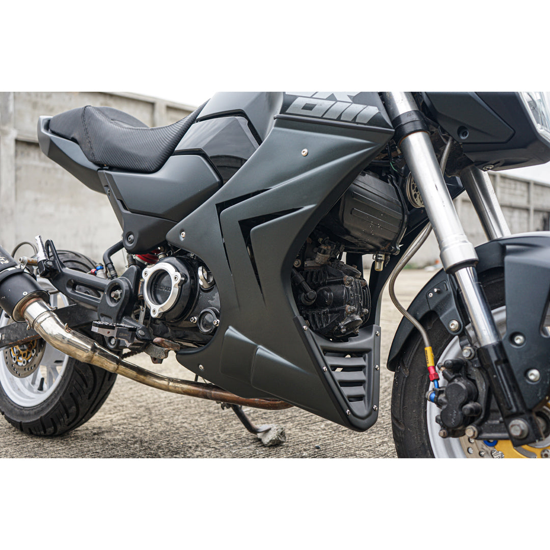 FAIRING BELLY PAN SET SIDE FRAME BODY MAXNUS V.1 FOR HONDA GROM 125 2025
