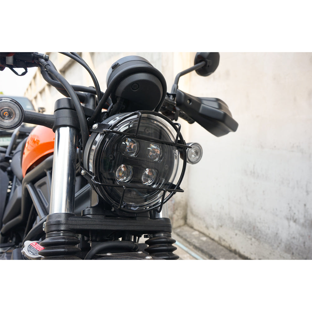 HEADLIGHT LAMP PROTECTION GUARD BLACK FOR HONDA NEW SCL CL 300 500 2023-2024