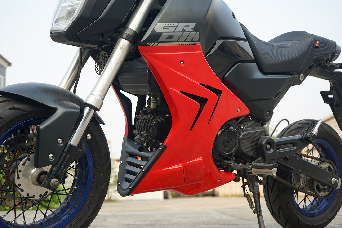 FAIRING BELLY PAN SET SIDE FRAME BODY MAXNUS V.1 FOR HONDA GROM 125 2025