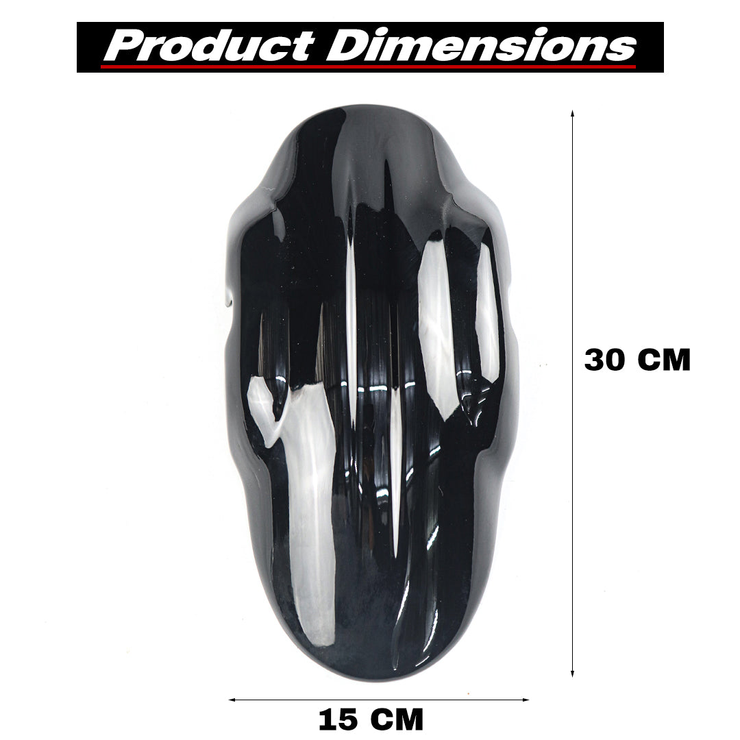 FRONT FENDERS MUDGUARD MAXNUS GLOSS BLACK FIT FOR HONDA DAX 125 ST 125 2023 - 2025