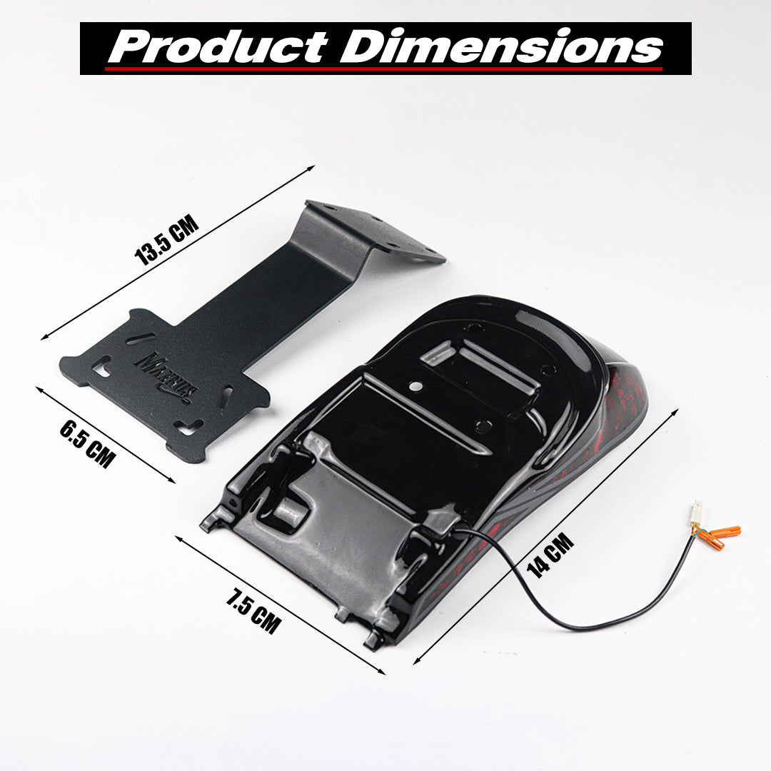 REAR FENDER FAIRING LICENCE PLATE FIT FOR HONDA SCL CL 300 500 2023 - 2025