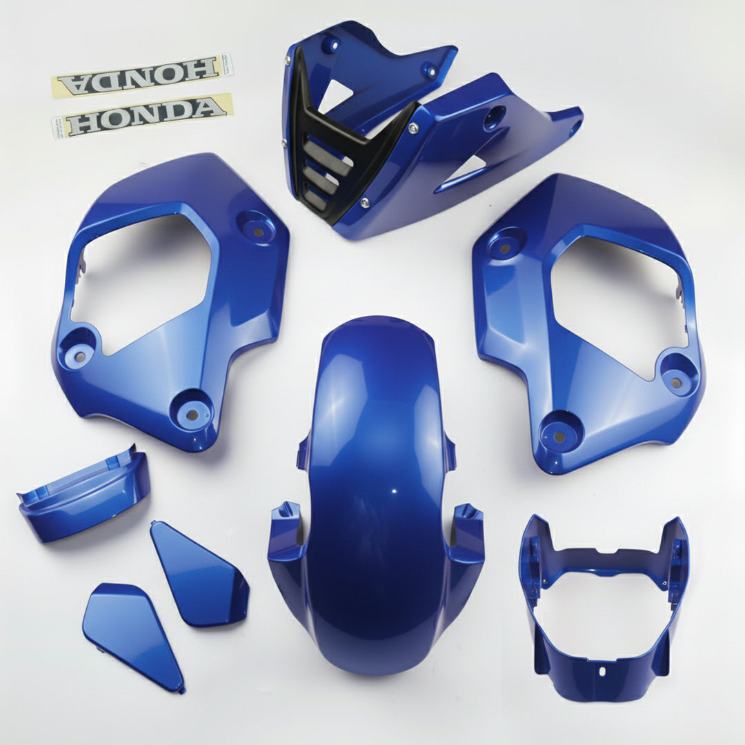 BLUE PLASTIC PANEL FAIRING & UNDER FAIRING HONDA NEW GROM 125 2021-2024