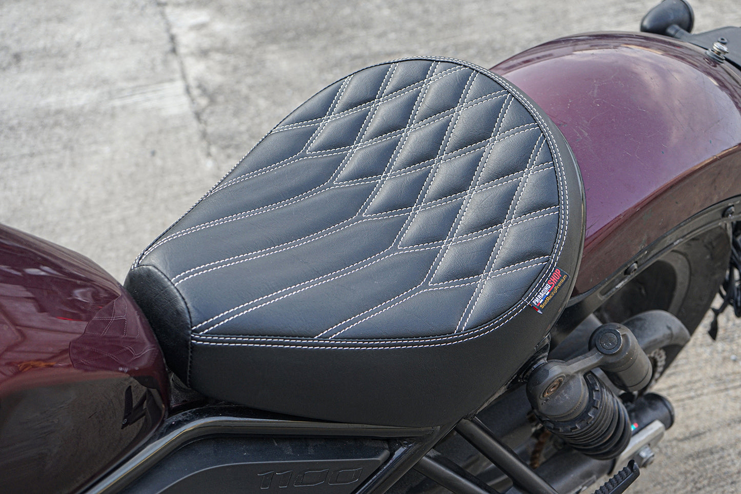 V.2 Soft Seat Pad Honda Rebel CMX 1100 (2021-25) - Casual Driver Comfort Cushion