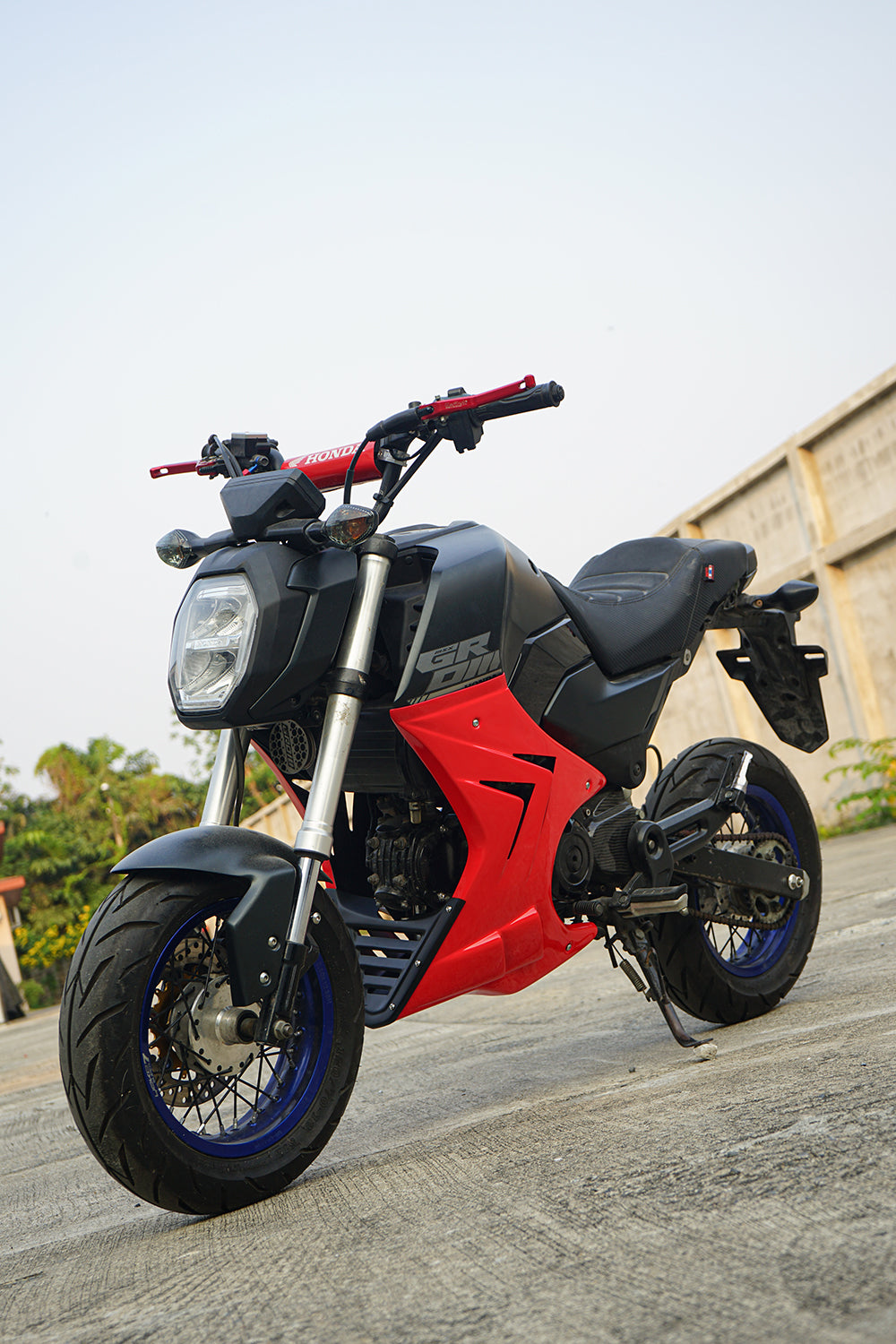 FAIRING BELLY PAN SET SIDE FRAME BODY MAXNUS V.1 FOR HONDA GROM 125 2025