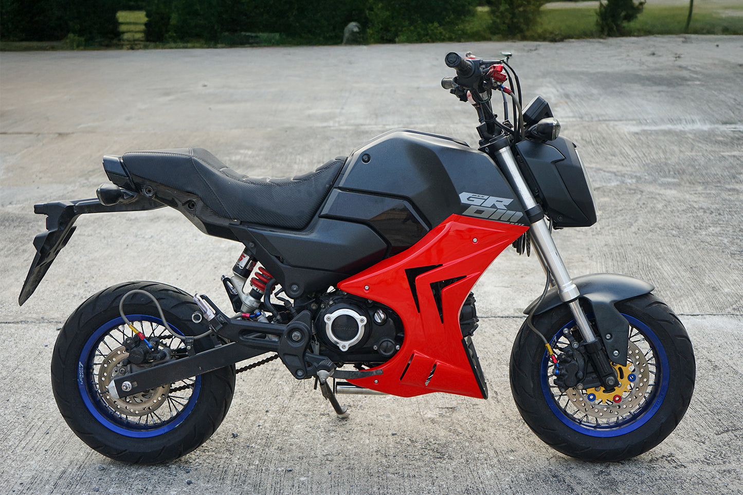 FAIRING BELLY PAN SET SIDE FRAME BODY MAXNUS V.1 FOR HONDA GROM 125 2025