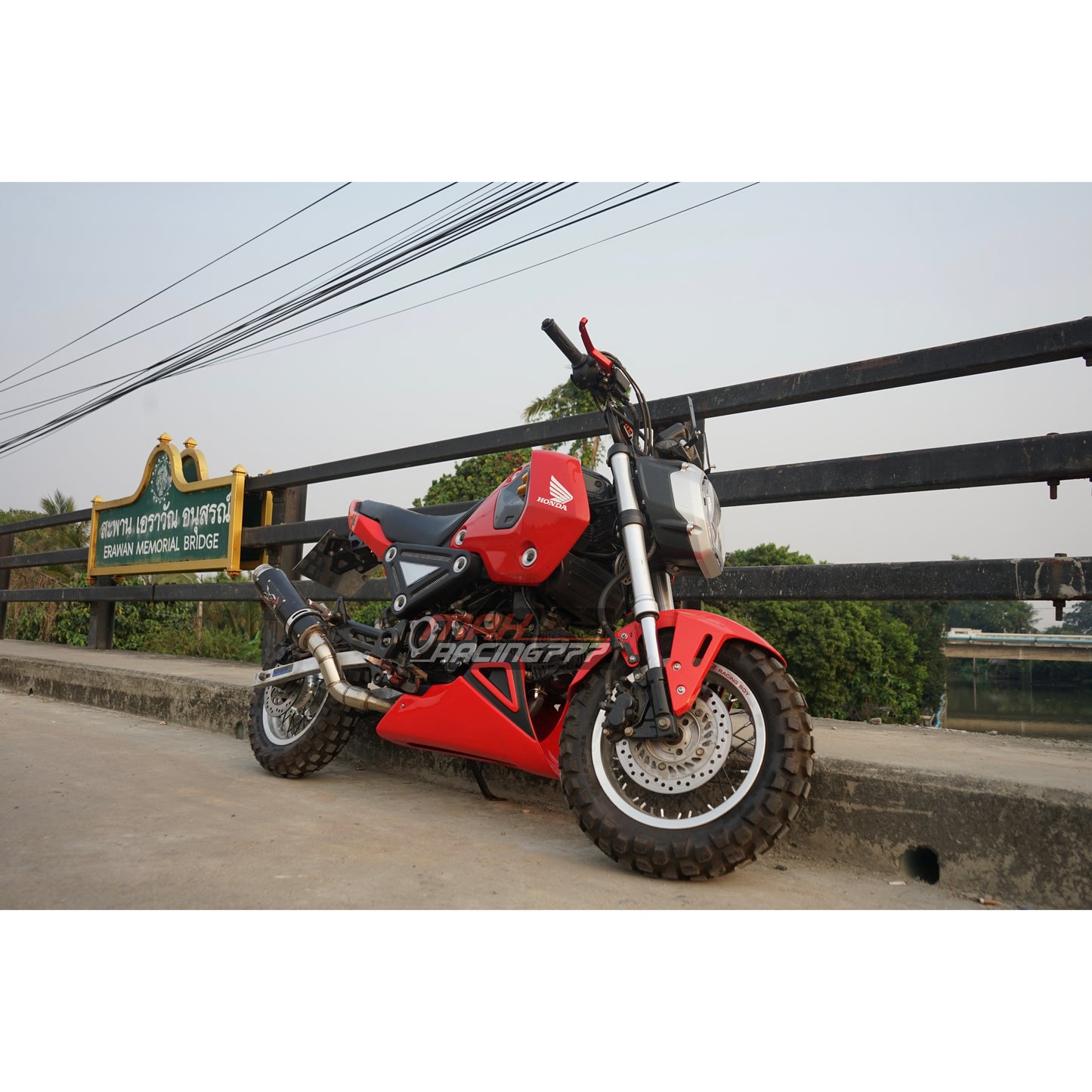 BELLY PANEL FAIRING FRAME GUARD COVER TRIM MAXNUS V.1 FOR HONDA GROM NEW GROM 125 2021-2025