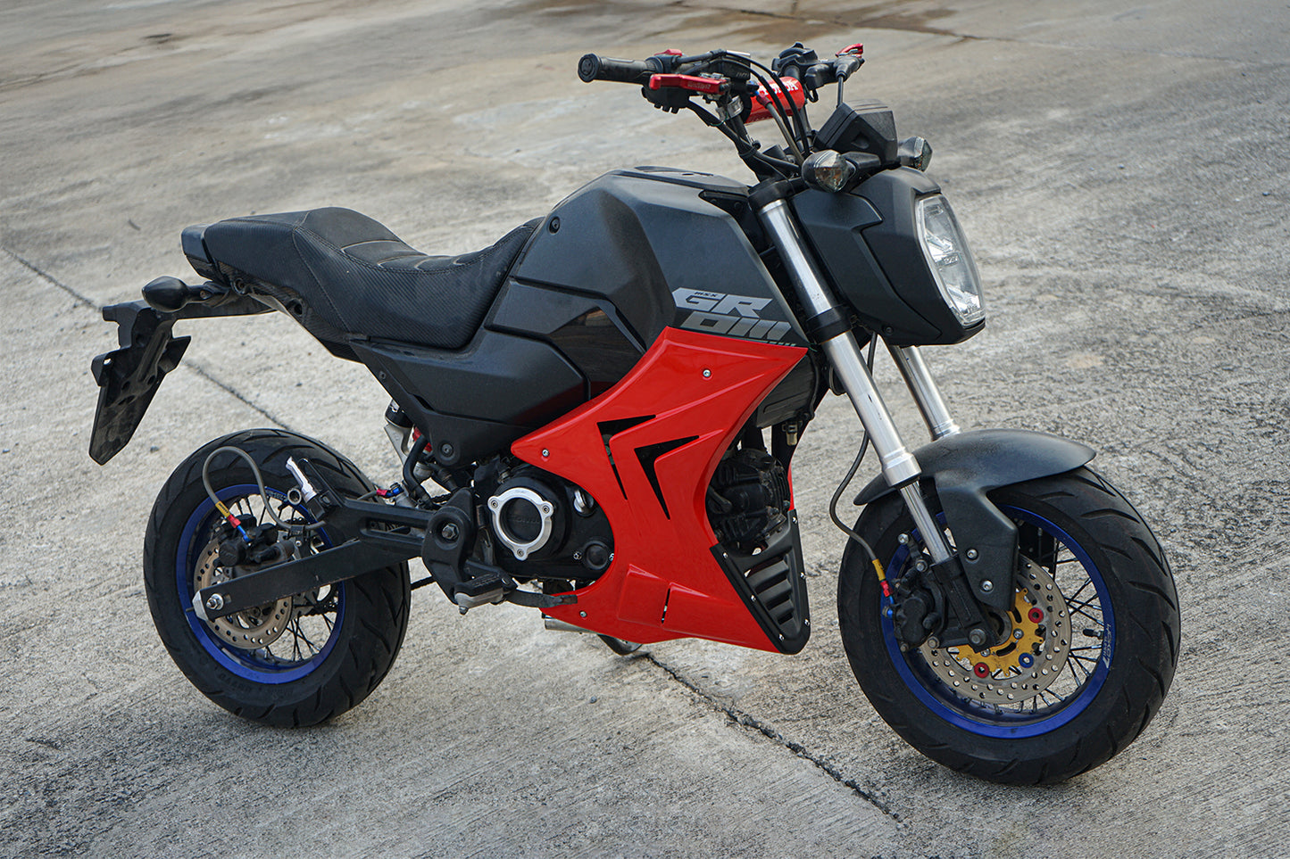 FAIRING BELLY PAN SET SIDE FRAME BODY MAXNUS V.1 FOR HONDA GROM 125 2025
