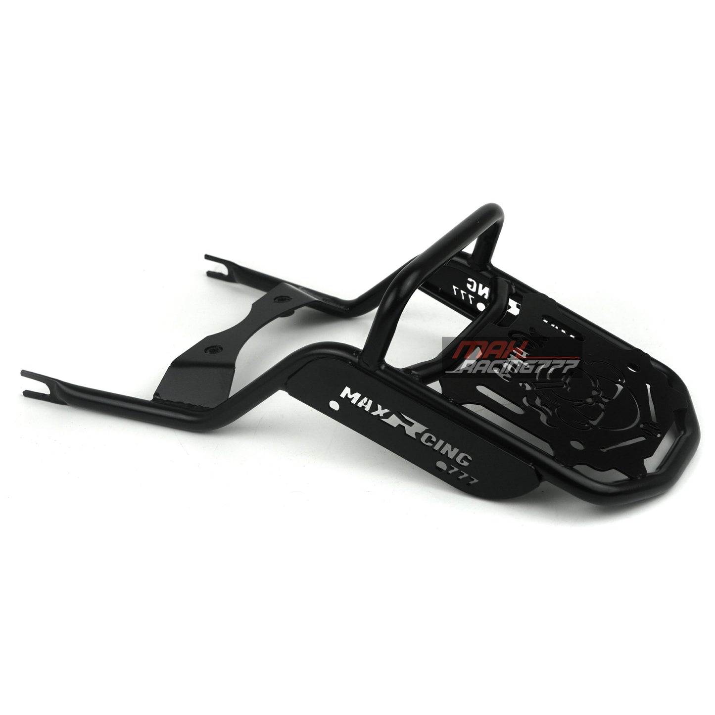 MATTE BLACK REAR CASE RACK LUGGAGE MAX777 FIT FOR HONDA Z125 MONKEY125 2018-2025