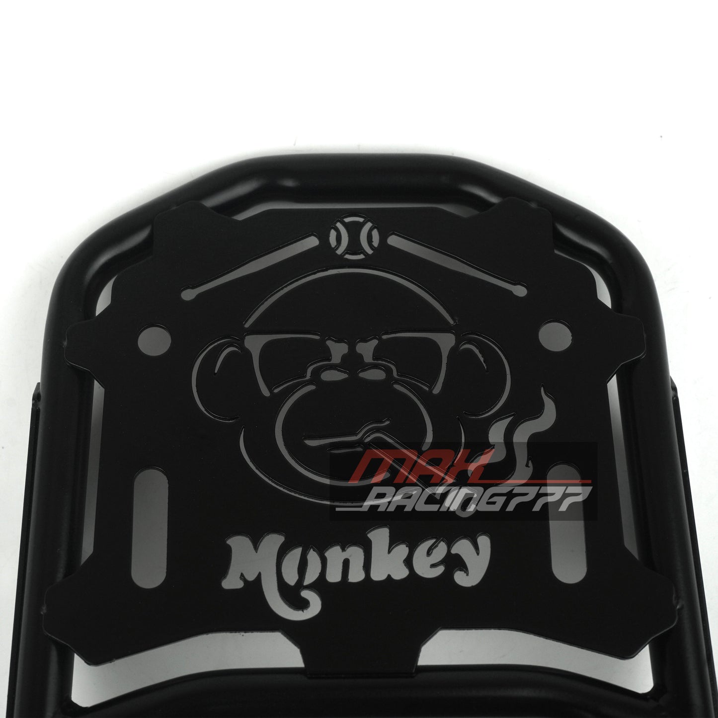 MATTE BLACK REAR CASE RACK LUGGAGE MAX777 FIT FOR HONDA Z125 MONKEY125 2018-2025