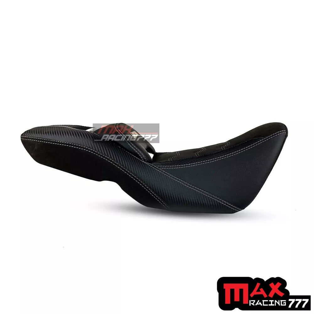 REPLACEMENT DUAL CARBON SEAT STITCH BLACK MAXNUS FIT FOR HONDA GROM125 2021-2025