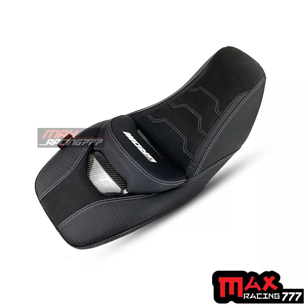 REPLACEMENT DUAL CARBON SEAT STITCH BLACK MAXNUS FIT FOR HONDA GROM125 2021-2025