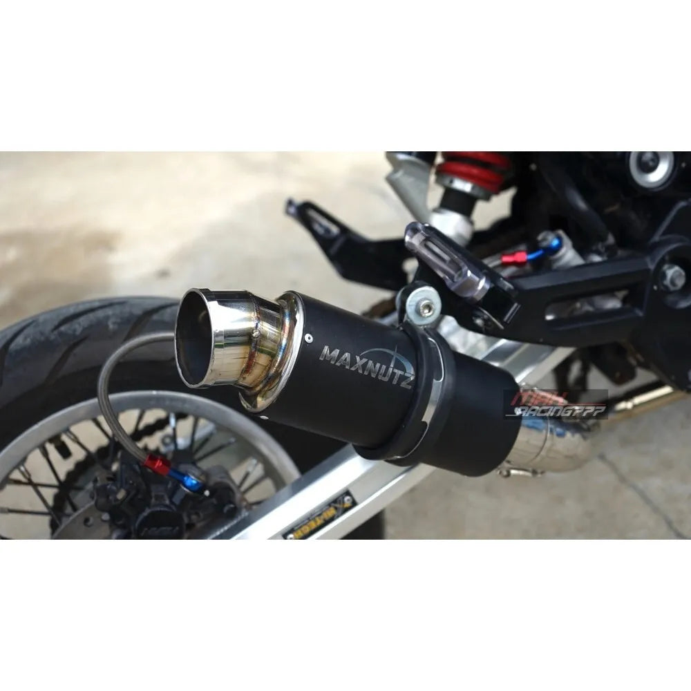 EXHAUST SYSTEM PIPE TIP MUFFLER LINK PIPE MAXNUS FOR HONDA GROM 2021-2025