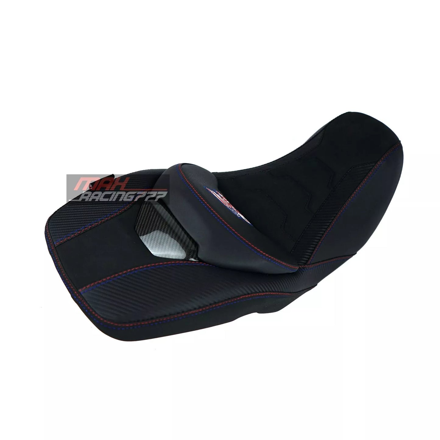 REPLACEMENT DUAL CARBON SEAT STITCH BLACK MAXNUS FIT FOR HONDA GROM125 2021-2025