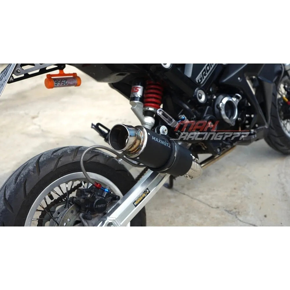 EXHAUST SYSTEM PIPE TIP MUFFLER LINK PIPE MAXNUS FOR HONDA GROM 2021-2025