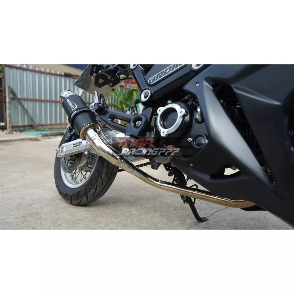 EXHAUST SYSTEM PIPE TIP MUFFLER LINK PIPE MAXNUS FOR HONDA GROM 2021-2025