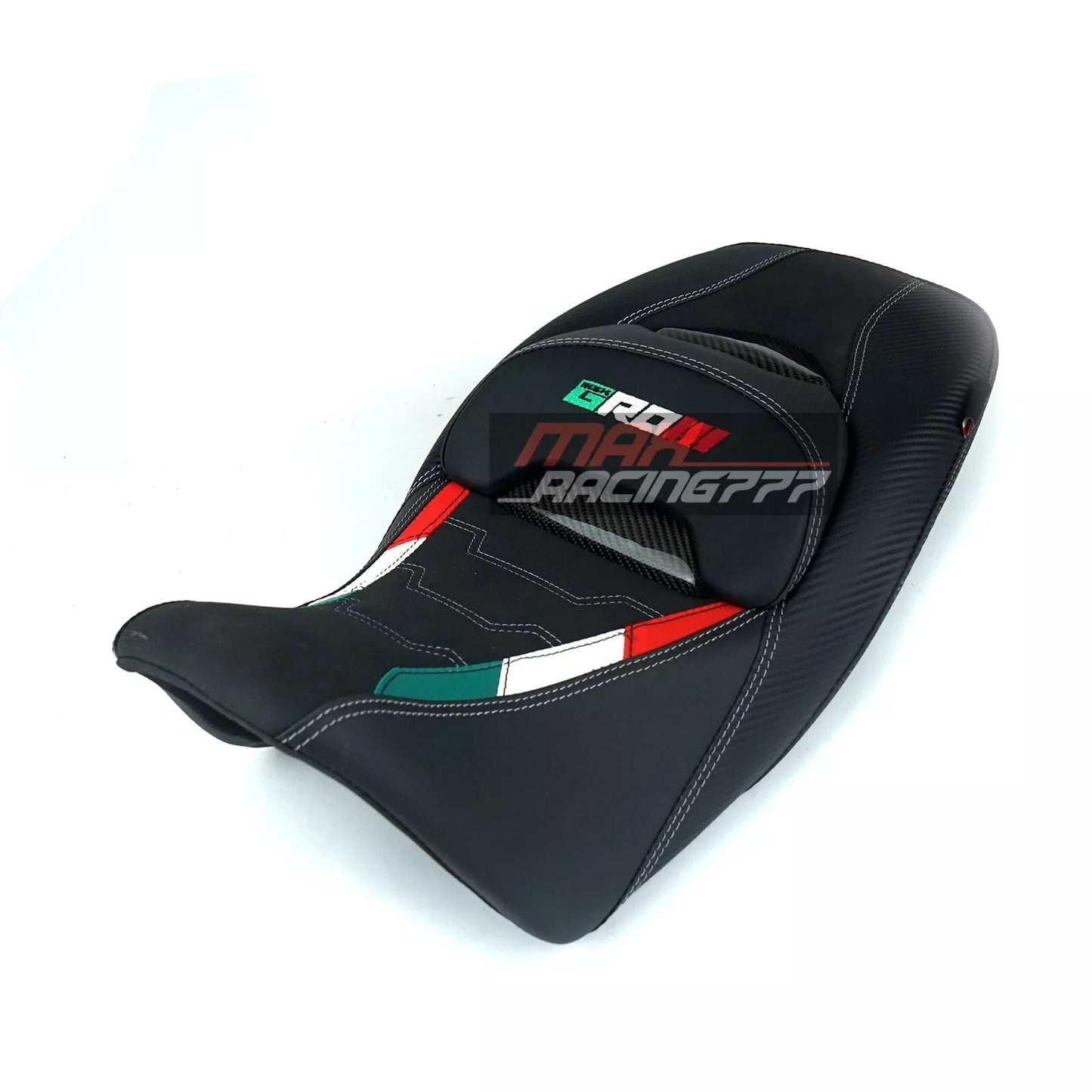 REPLACEMENT DUAL CARBON SEAT STITCH BLACK MAXNUS FIT FOR HONDA GROM125 2021-2025
