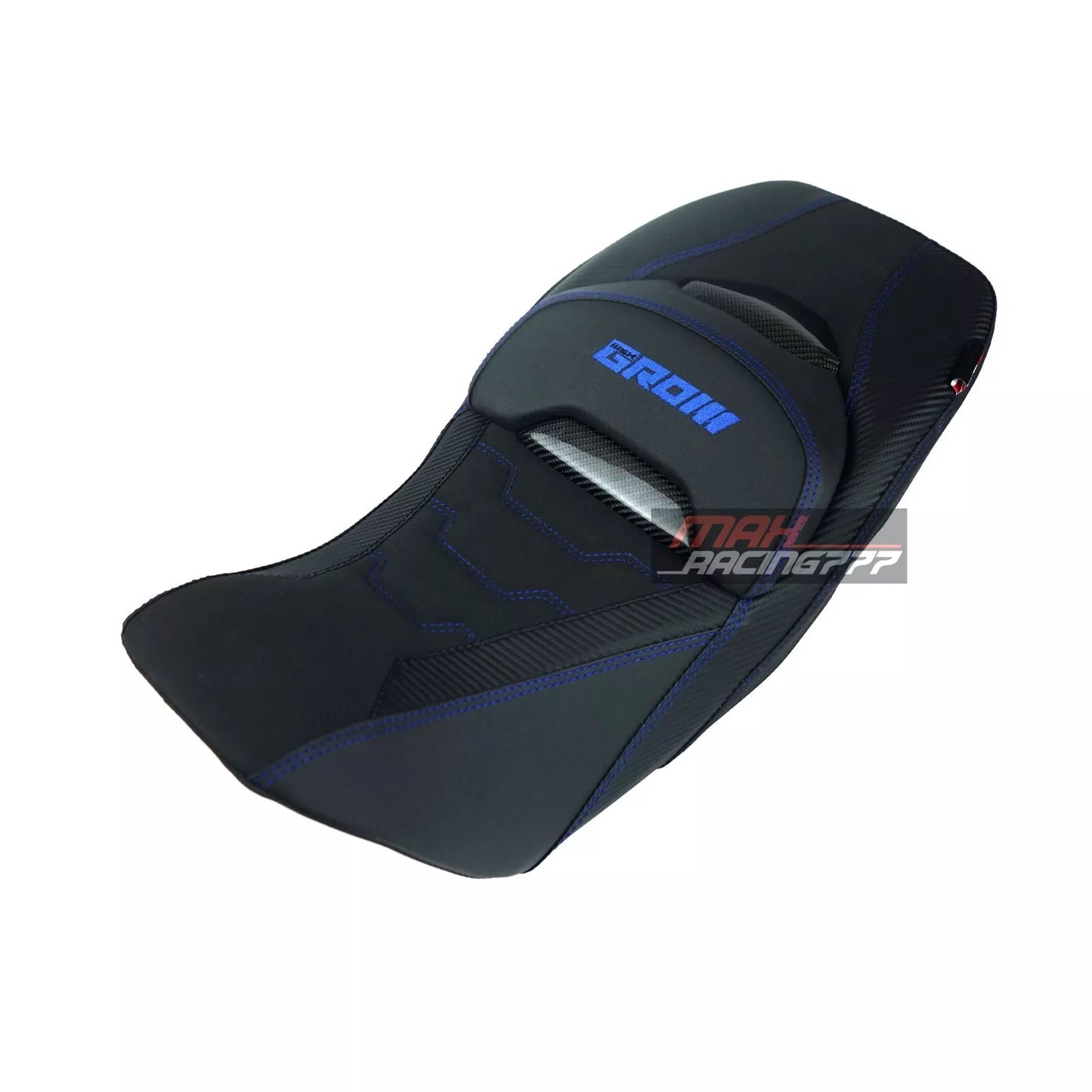 REPLACEMENT DUAL CARBON SEAT STITCH BLACK MAXNUS FIT FOR HONDA GROM125 2021-2025