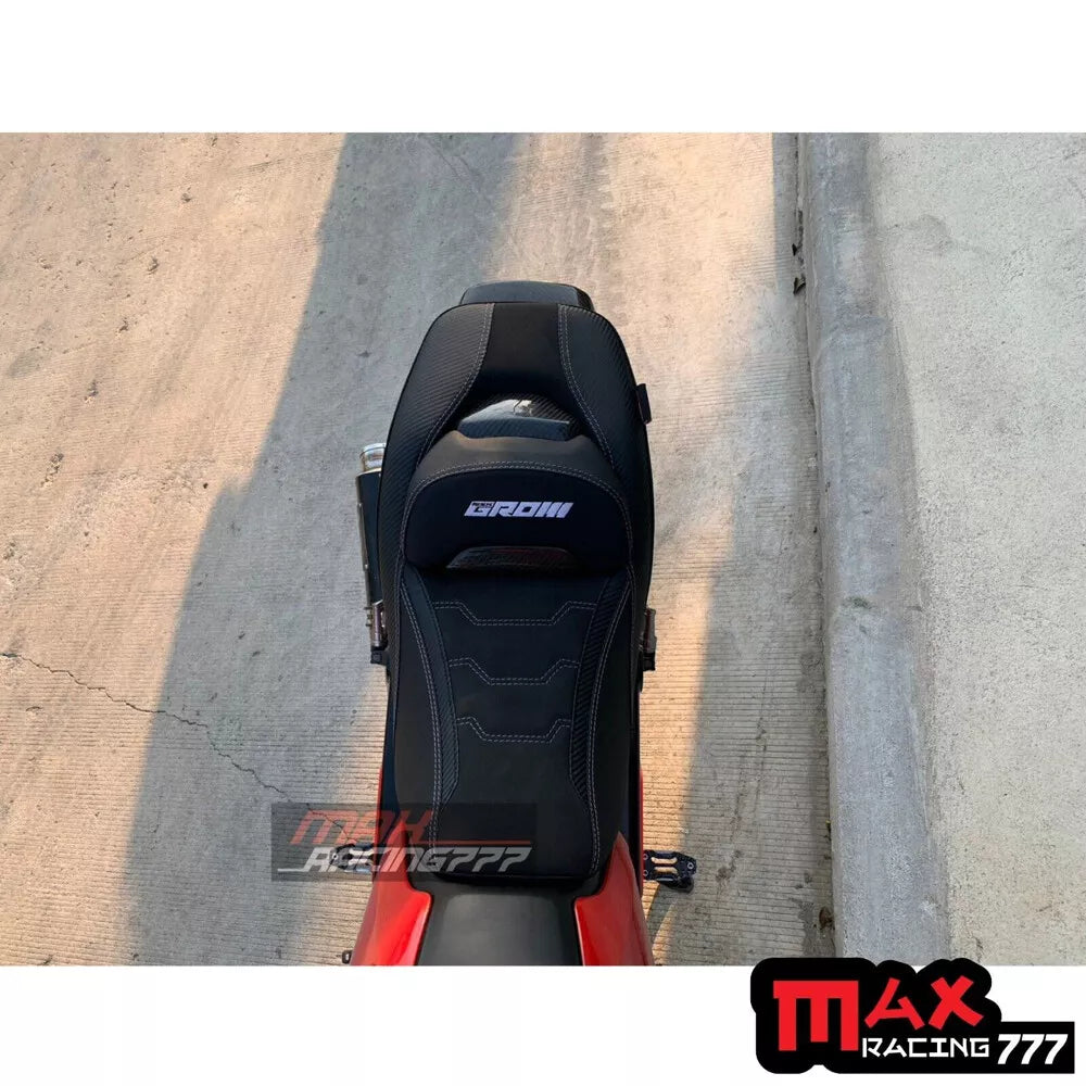 REPLACEMENT DUAL CARBON SEAT STITCH BLACK MAXNUS FIT FOR HONDA GROM125 2021-2025