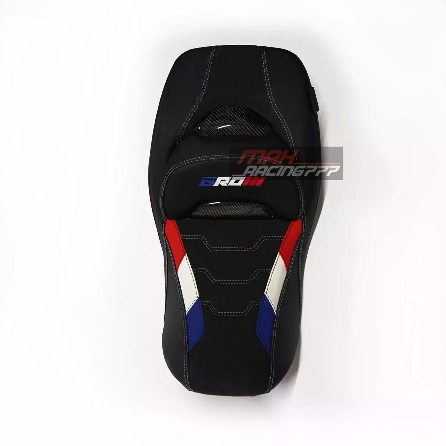 REPLACEMENT DUAL CARBON SEAT STITCH BLACK MAXNUS FIT FOR HONDA GROM125 2021-2025