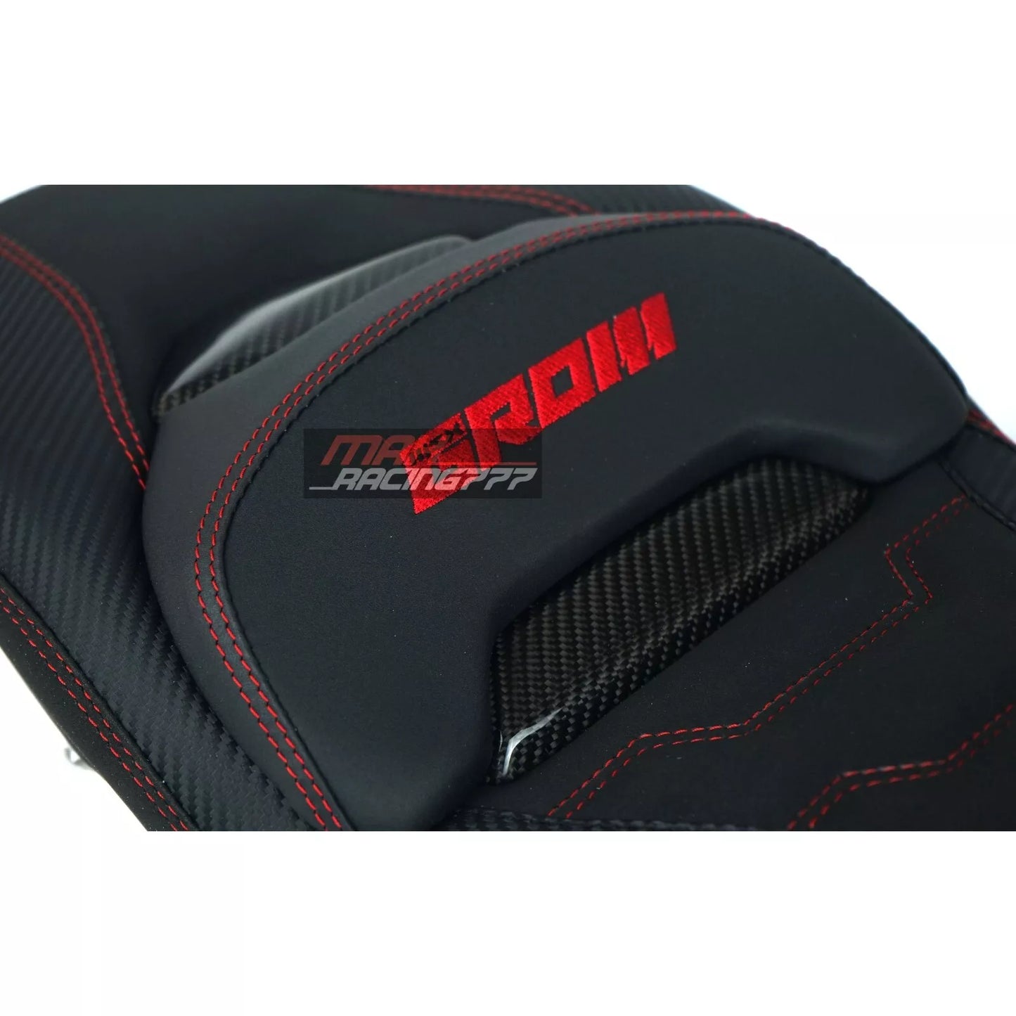REPLACEMENT DUAL CARBON SEAT STITCH BLACK MAXNUS FIT FOR HONDA GROM125 2021-2025