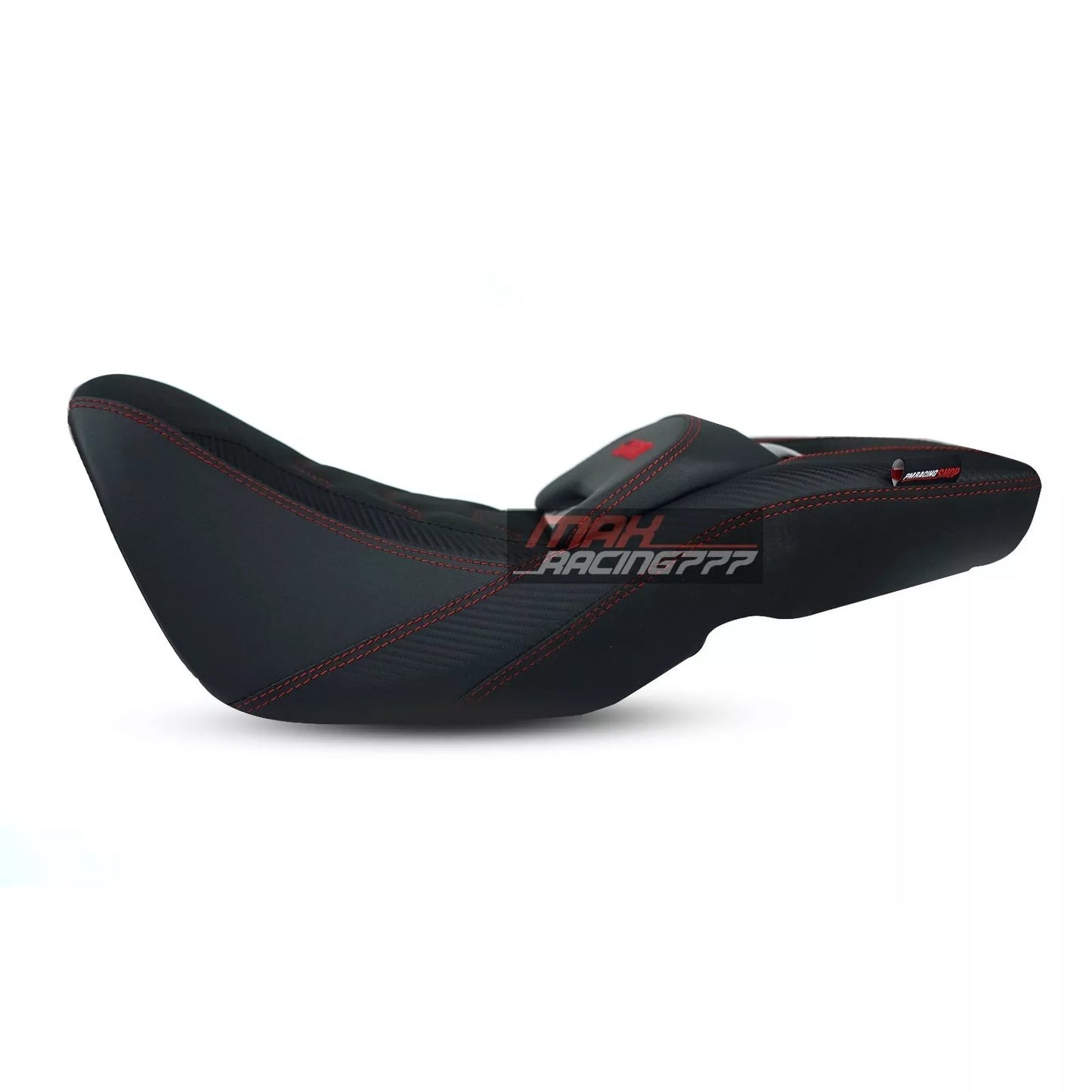 REPLACEMENT DUAL CARBON SEAT STITCH BLACK MAXNUS FIT FOR HONDA GROM125 2021-2025