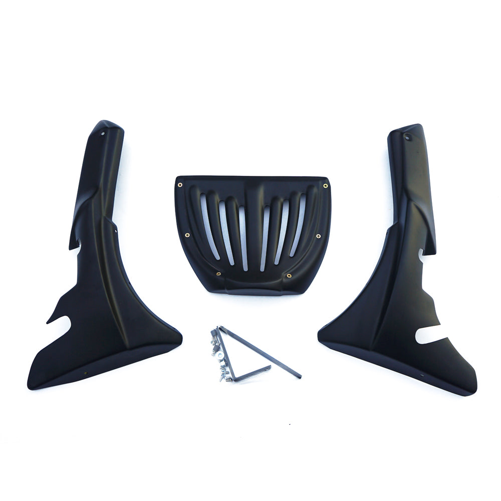 UNDER FAIRING BELLY PAN WITH CRASHBAR MATTE BLACK FOR HONDA REBEL CMX 1100 2020-2024