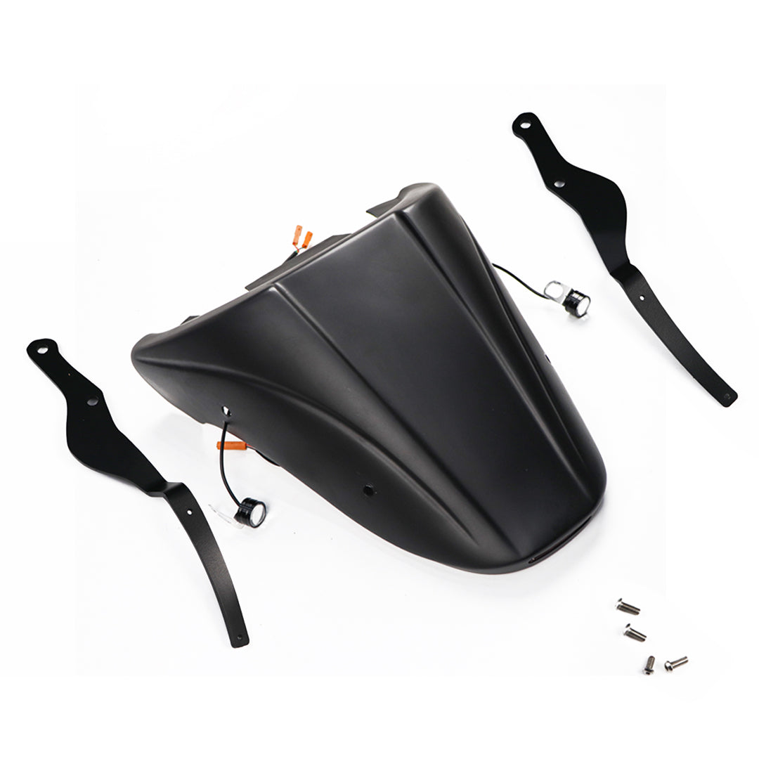 REAR FENDER FAIRING MUD GUARD LED BLACK FOR HONDA REBEL CMX 1100 2021-2024