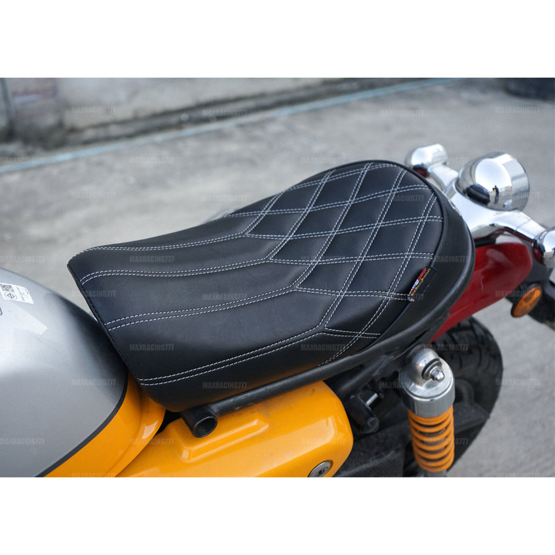 REPLACEMENT SEAT CAFE RACER BLACK V.1 FOR HONDA Z125 MONKEY 125 2018-2024