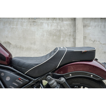 SEAT DOUBLE SADDLE DUAL DRIVER SEATS PAD CUSHION V.8 FOR HONDA REBEL CMX 1100 2021-2024