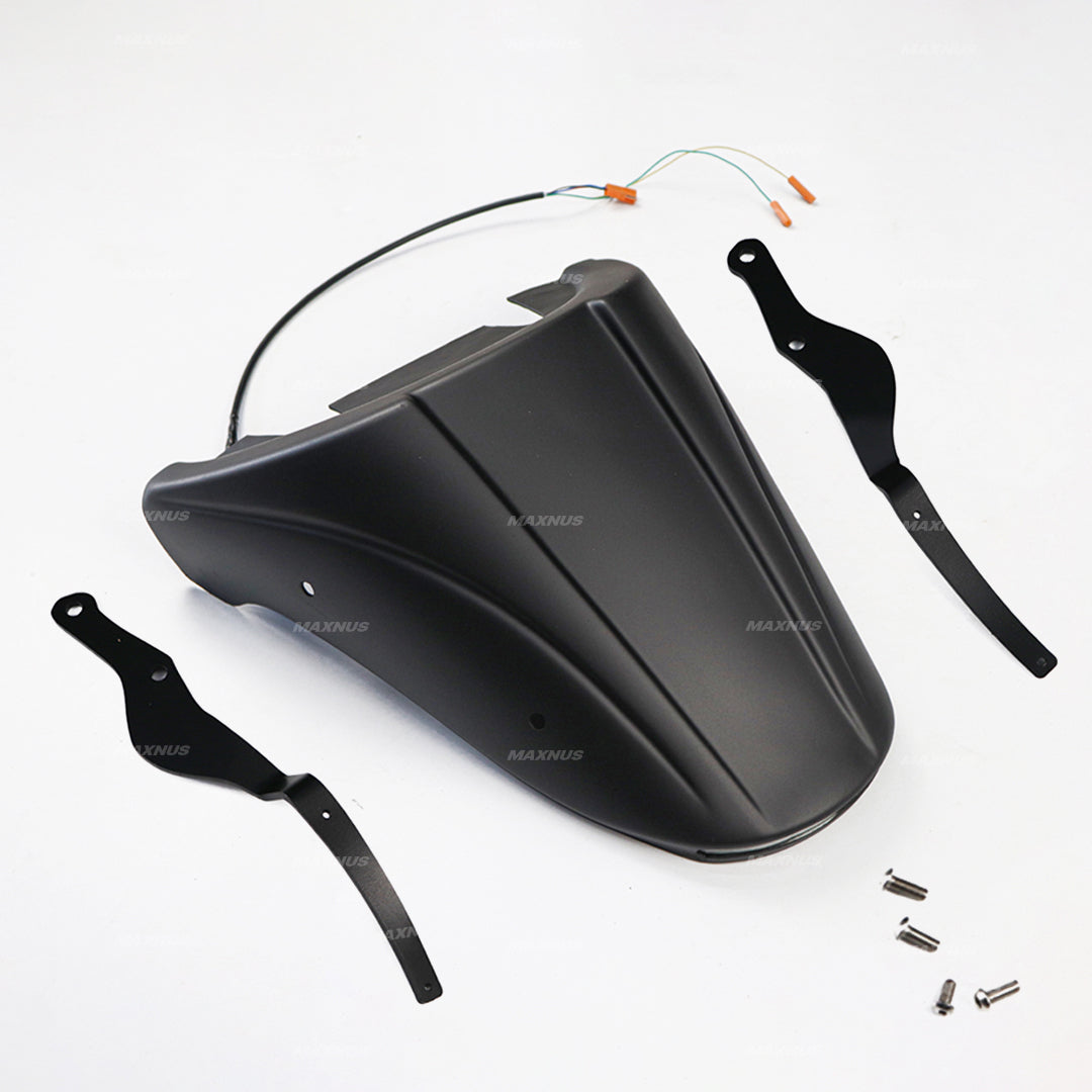 REAR FENDER FAIRING MUD GUARD LED BLACK FOR HONDA REBEL CMX 1100 2021-2024