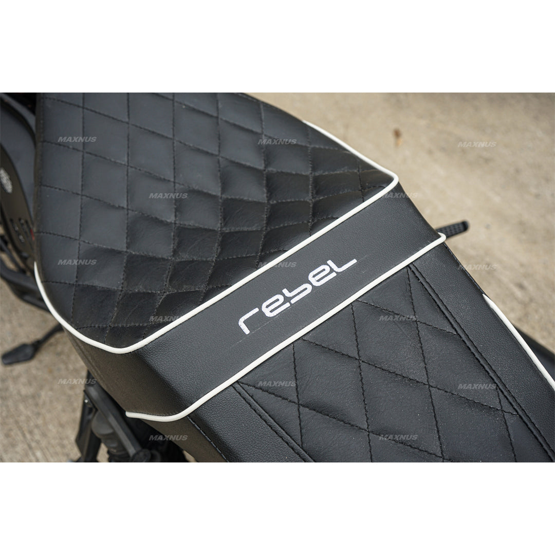 SEAT DOUBLE SADDLE DUAL DRIVER SEATS PAD CUSHION V.8 FOR HONDA REBEL CMX 1100 2021-2024