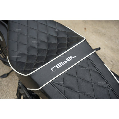 SEAT DOUBLE SADDLE DUAL DRIVER SEATS PAD CUSHION V.8 FOR HONDA REBEL CMX 1100 2021-2024