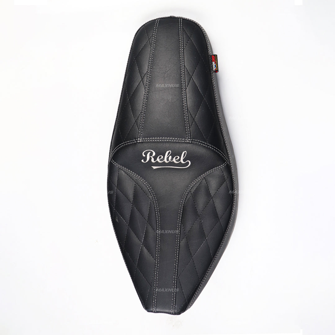 SEAT DOUBLE SADDLE DUAL DRIVER SEATS PAD CUSHION V.11 FOR HONDA REBEL CMX 1100 2021-2024